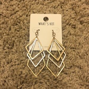 NEW Gold and Silver Earrings